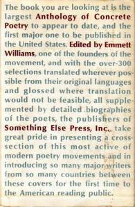 An Anthology of Concrete Poetry