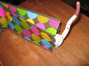 Won't Susan be surprised when she opens this one! The cat of Christmas present...hee-hee...