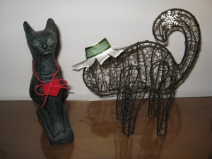 “We’ve been invited to a New Year’s celebration. All the cool cats will be there.”“The gentrified cats, you mean?” “These are hep cats, the kind you should get along with.” “Get along is for doggies.”