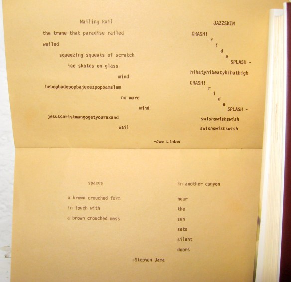 Four poems from Silent Quicksand # 3