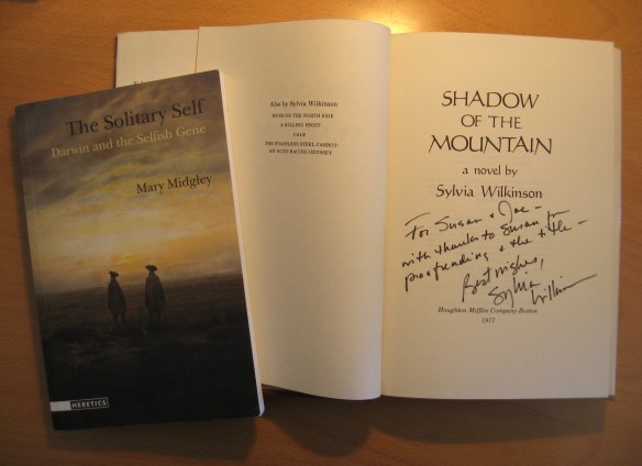 Sylvia Wilkinson, Mary Midgley