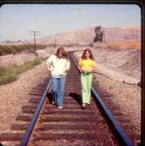 Susan and Lisa Above Refugio