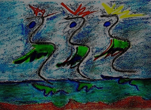 Punctuation Marks on Beach Trip Holiday