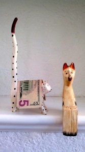 Why are you wearing money?