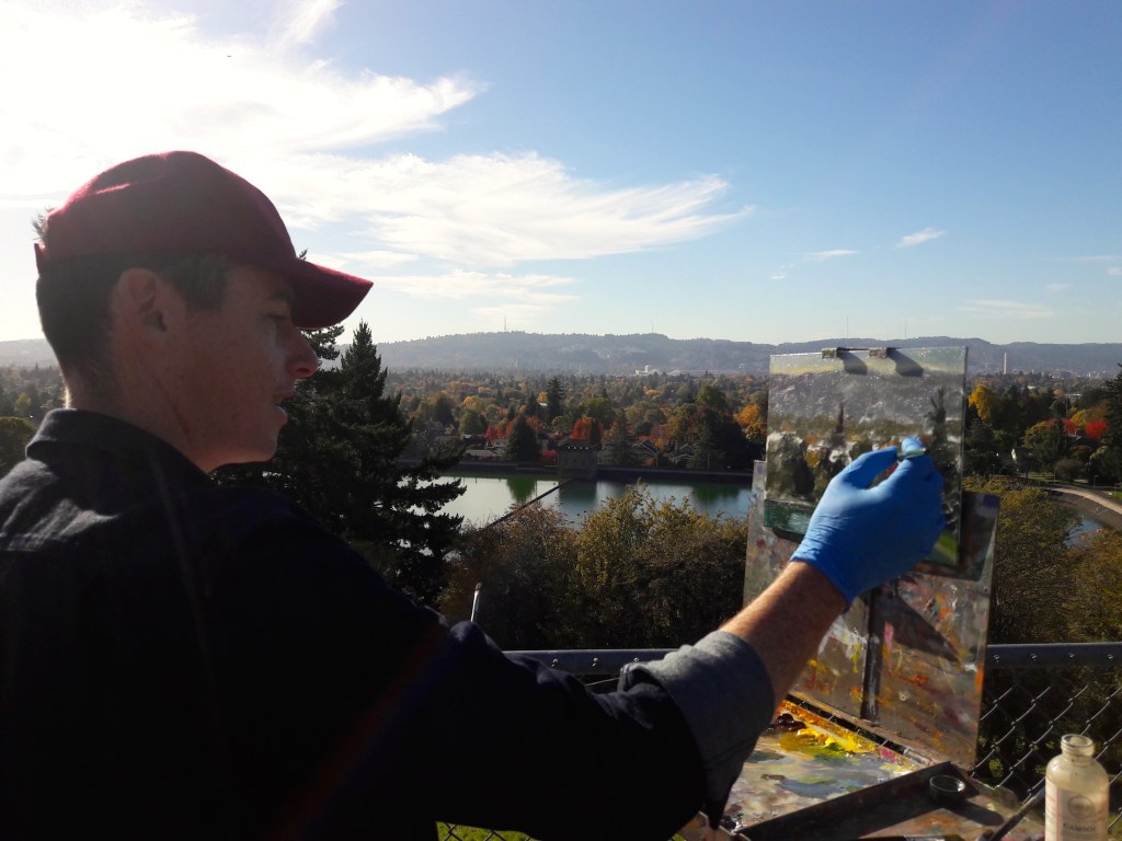 Plein-air on Mt&nbsp;Tabor