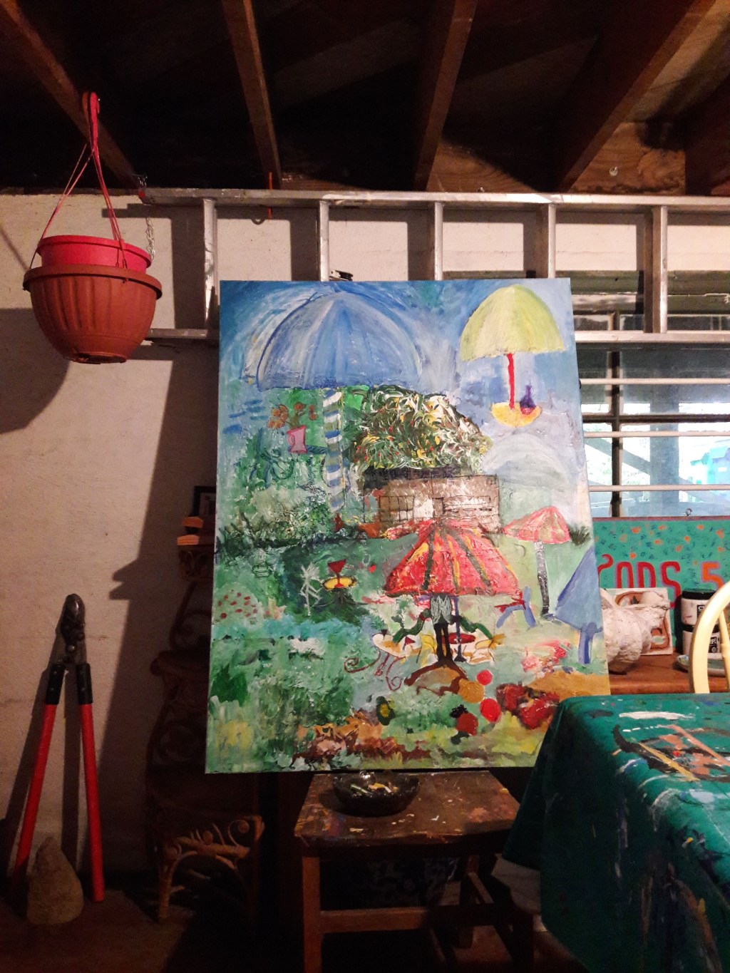 Sitting Out: Painting in&nbsp;Progress